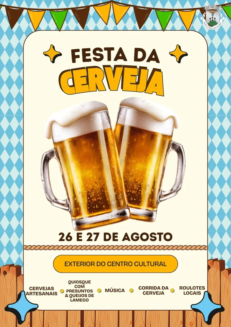 A FESTA DA CERVEJA ESTÁ A CHEGAR! 