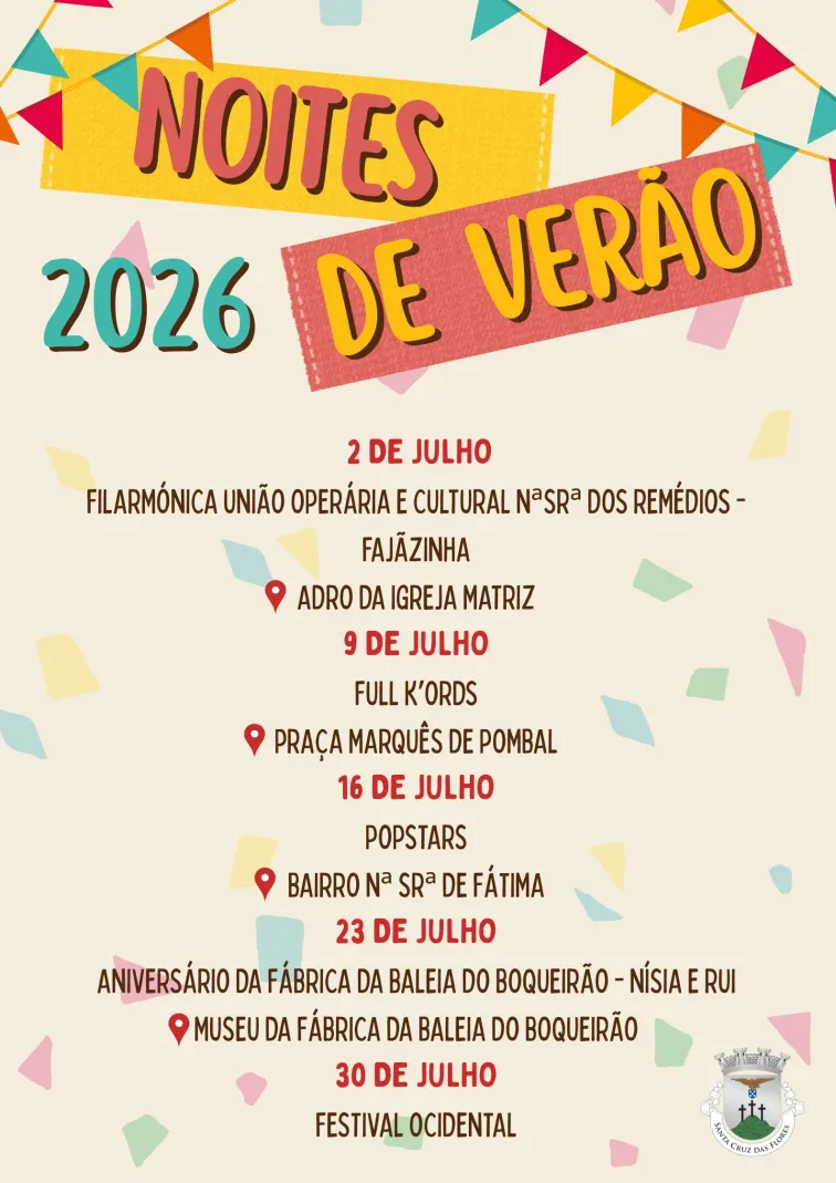 Noites de Verão - Julho