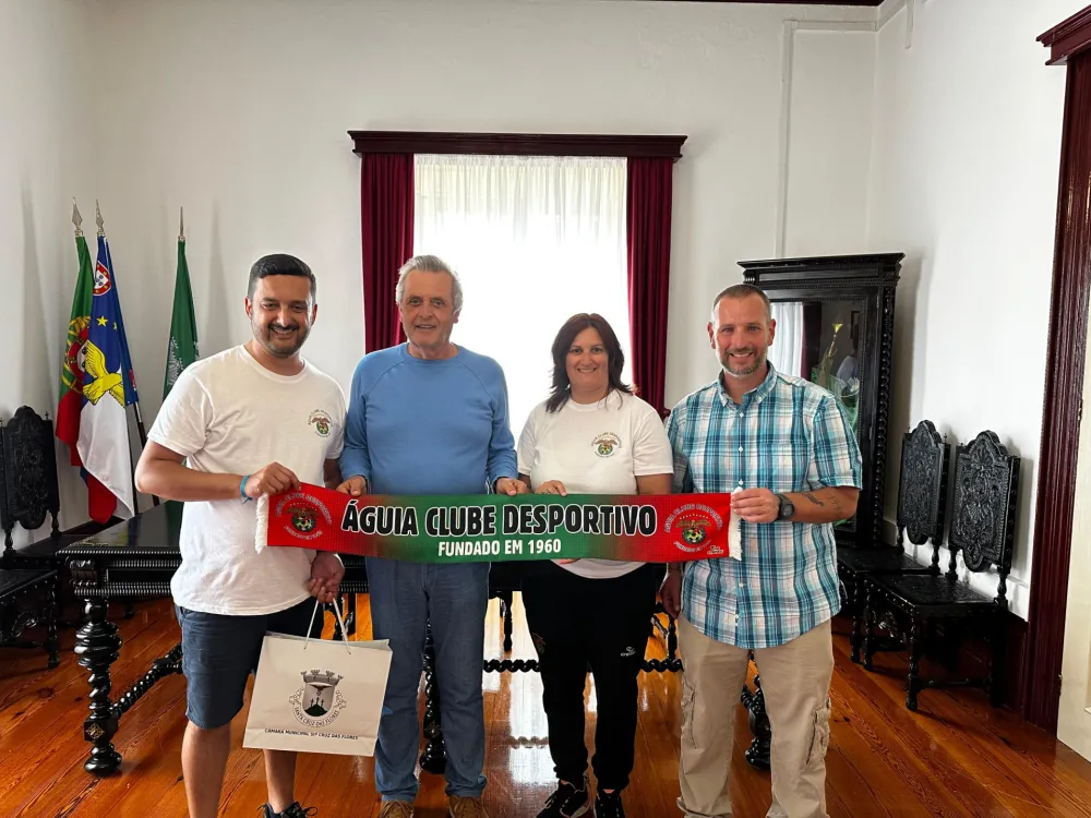 Crianças do Águia Clube Desportivo visitaram a Ilha das Flores